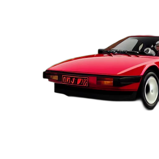 car, 3d render, photorealistic, vaporwave, concept art, hypercar, designed, produced transparent PNG cut-out