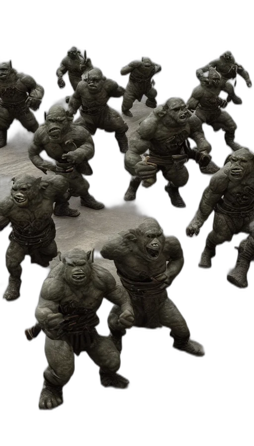creature, 3d render, concept art, photorealistic transparent PNG cut-out