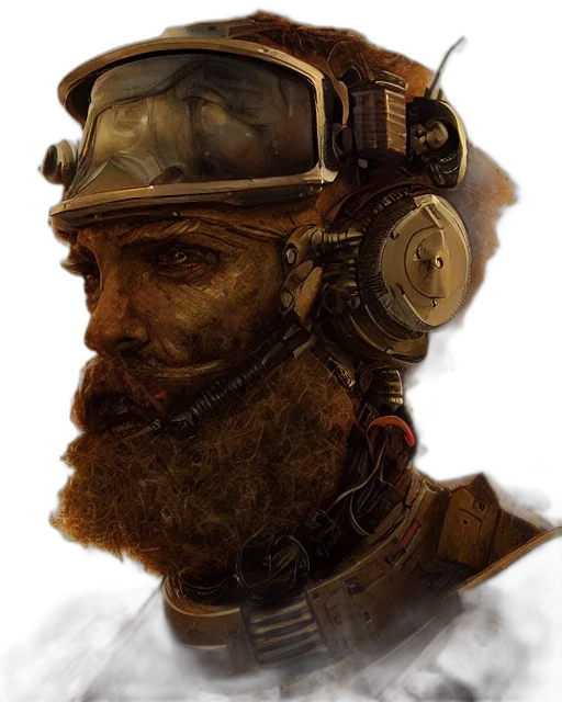 face, staff, mask, hat, concept art, fantasy art, photorealistic, watercolor transparent PNG cut-out