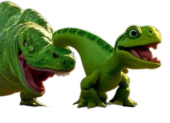 creature, animal, dragon, 3d render transparent PNG cut-out