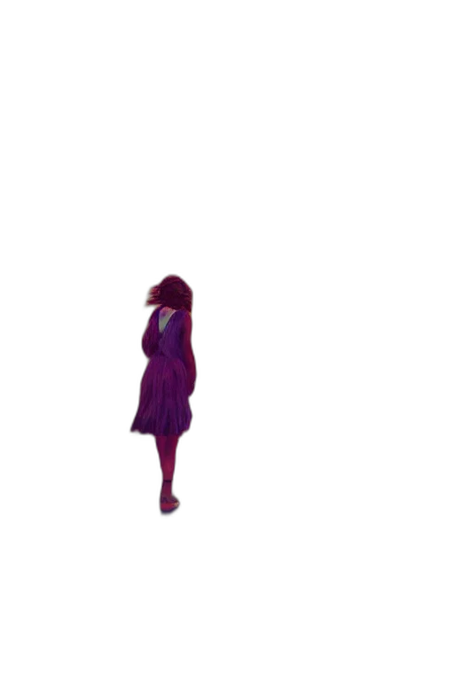 dress, jacket, staff, robot transparent PNG cut-out
