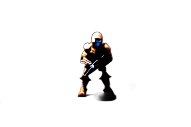 weapon, robot, staff, mask transparent PNG cut-out