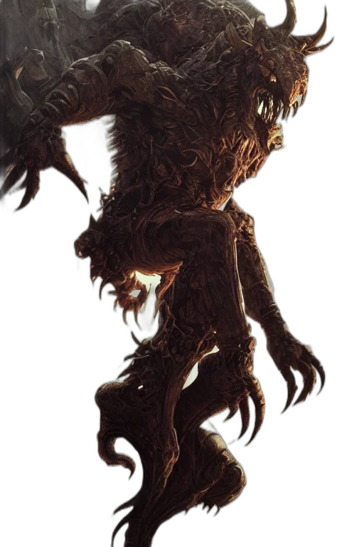 creature, dragon, animal, hair transparent PNG cut-out
