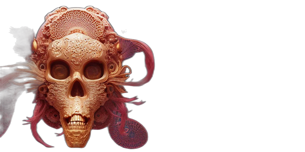 mask, jewelry, face, creature transparent PNG cut-out