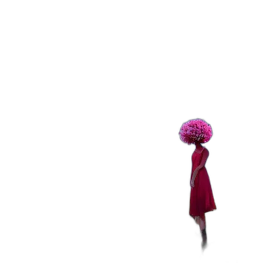 flower, hat, umbrella, crown, concept art, 3d render, pixel art, photorealistic transparent PNG cut-out