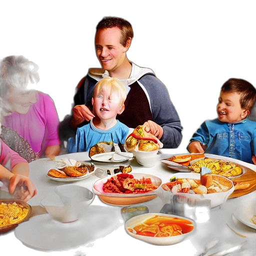 food, photorealistic, 3d render, image transparent PNG cut-out