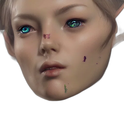 face, mask, creature, jewelry transparent PNG cut-out