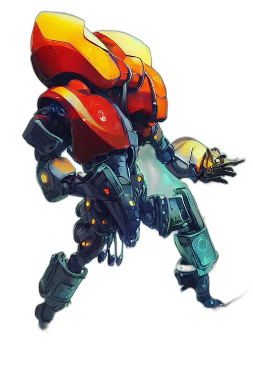 robot, weapon, creature, mask transparent PNG cut-out