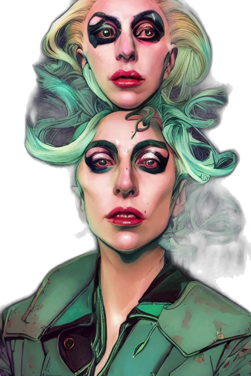 mask, face, watercolor, concept art transparent PNG cut-out