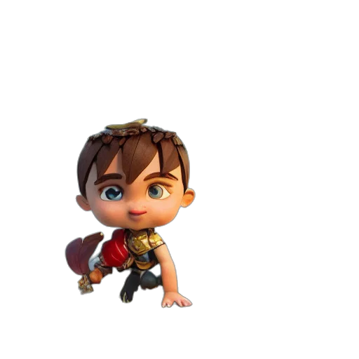 weapon, staff, creature, robot transparent PNG cut-out