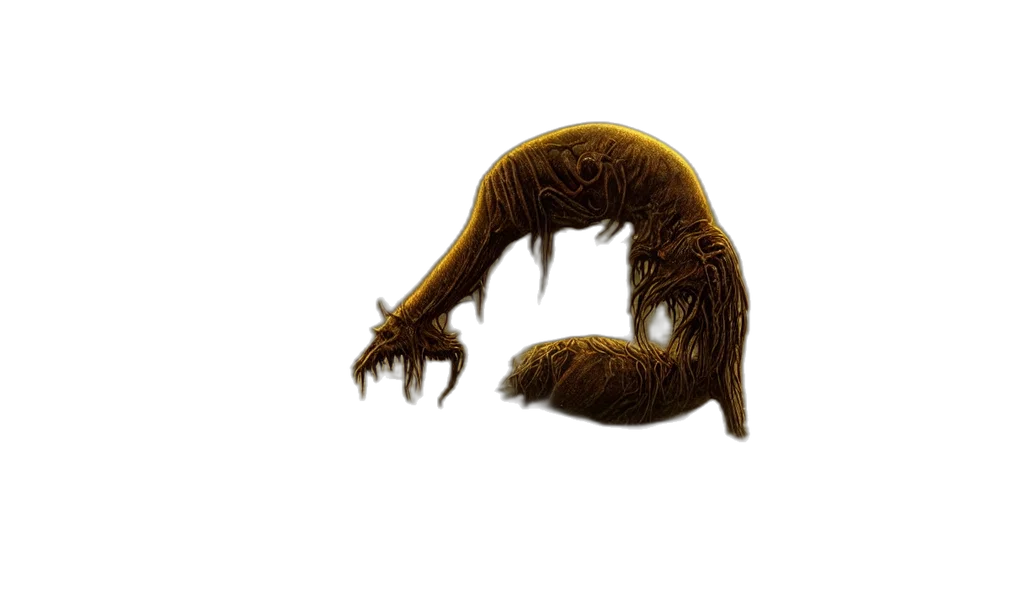 hair, creature, animal, dragon, concept art, fantasy art, 3d render, photorealistic transparent PNG cut-out