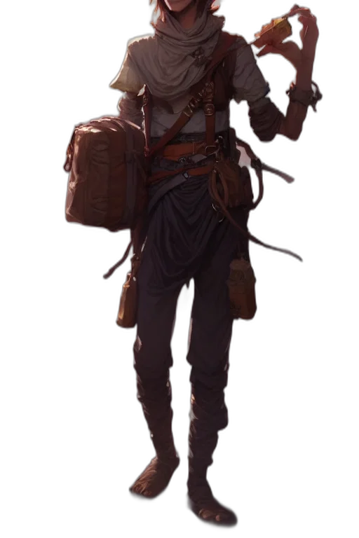 staff, jacket, weapon, sword transparent PNG cut-out