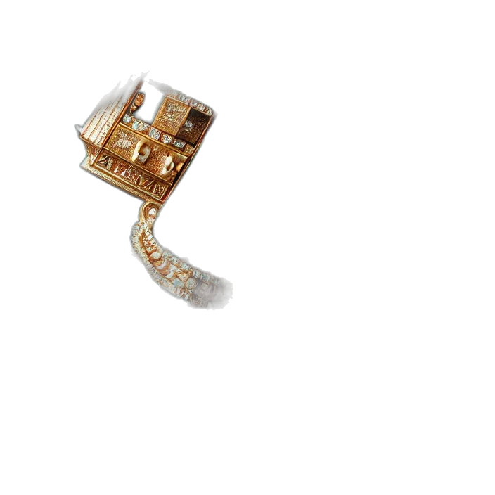 jewelry, crown, staff, robot transparent PNG cut-out