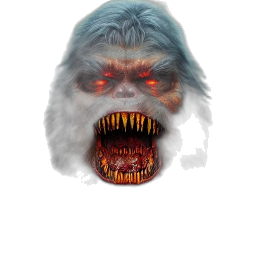 creature, mask, face, animal transparent PNG cut-out