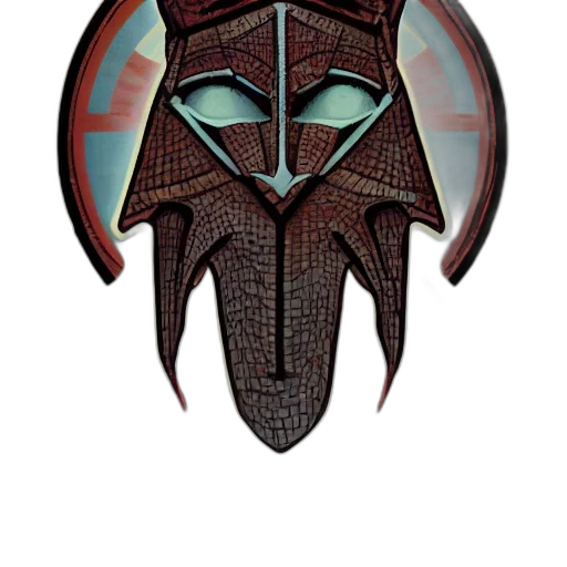 mask, face, dragon, fantasy art, concept art, pixel art, comic book art, dark transparent PNG cut-out