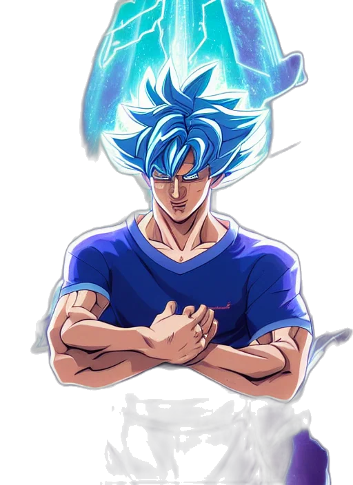 staff, hair, concept art, anime, comic book art, pixel art, blue, symmetry transparent PNG cut-out