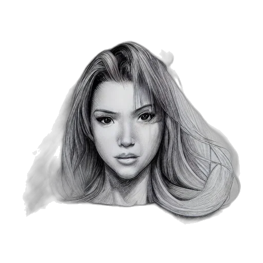 hair, face, crown, jewelry transparent PNG cut-out