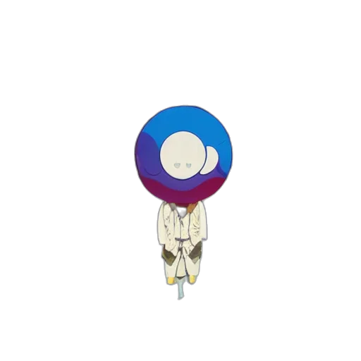 staff, jacket, robot, creature transparent PNG cut-out