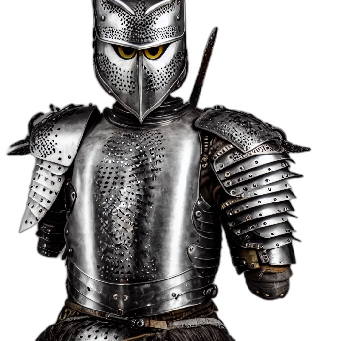sword, mask, concept art, 3d render transparent PNG cut-out