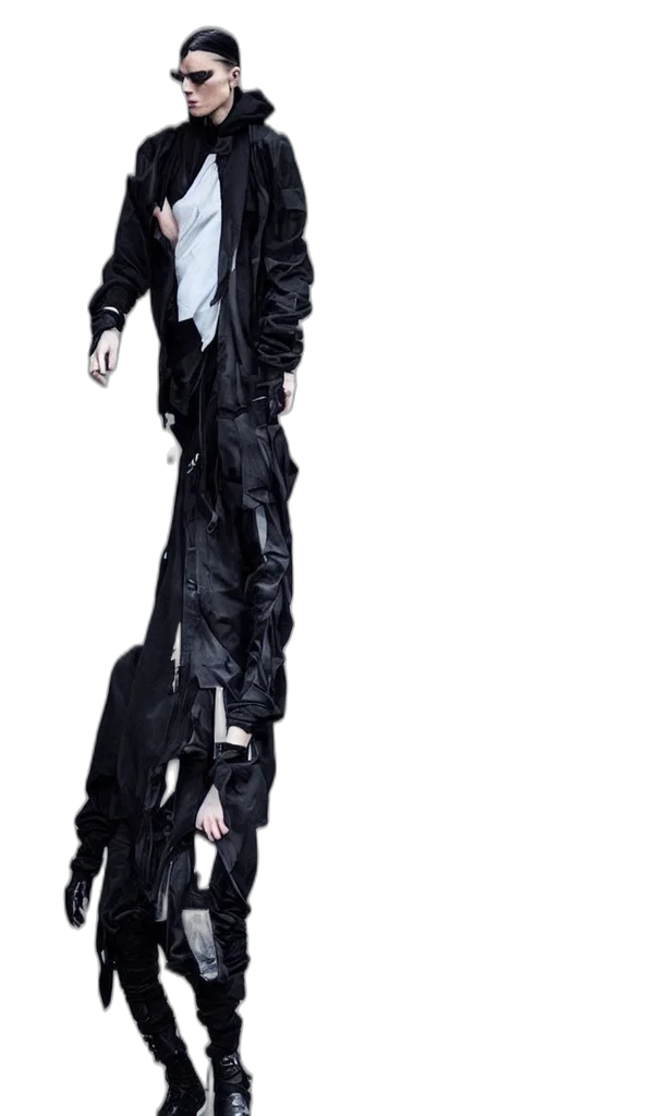 jacket, staff, umbrella, dress transparent PNG cut-out