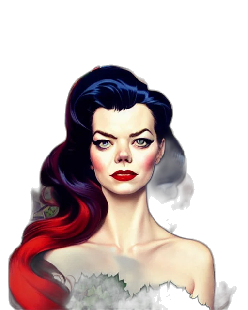 comic book art, fantasy art, cartoon, concept art, red, dark, colorful, joshua transparent PNG cut-out