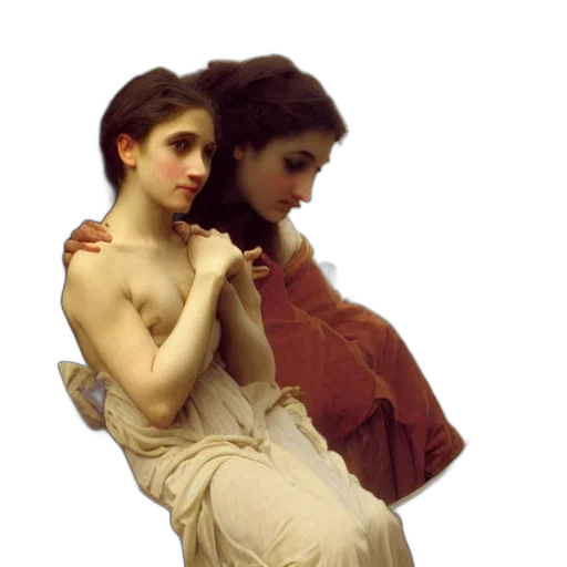 dress, jewelry, face, mask transparent PNG cut-out
