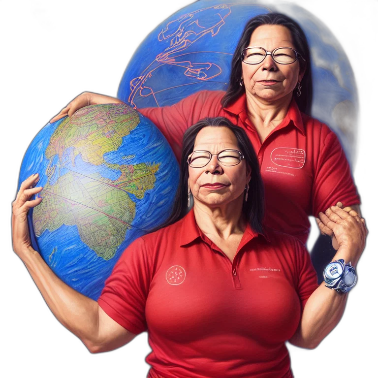staff, photorealistic, 3d render, oil painting transparent PNG cut-out