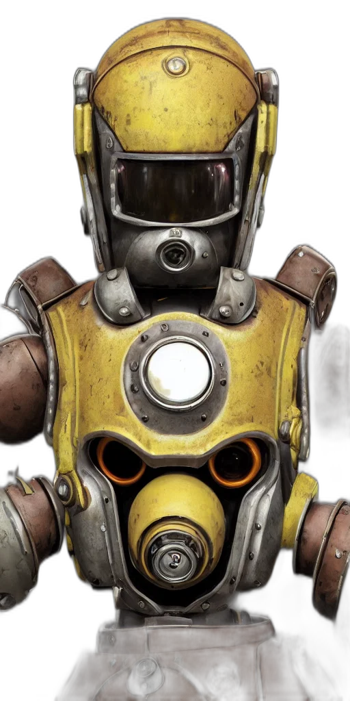 mask, robot, face, concept art transparent PNG cut-out