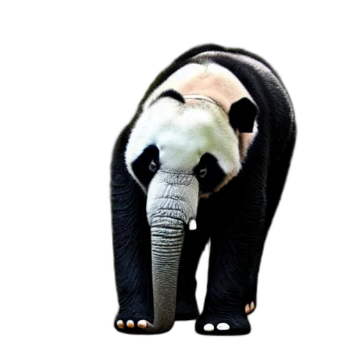 animal, creature, hat, staff, 3d render, concept art, photorealistic, monochrome transparent PNG cut-out