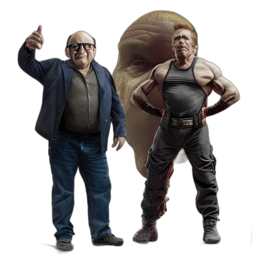 creature, jacket, concept art, comic book art transparent PNG cut-out