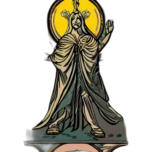 staff, jewelry, crown, concept art, 3d render, pixel art, tarot, card transparent PNG cut-out