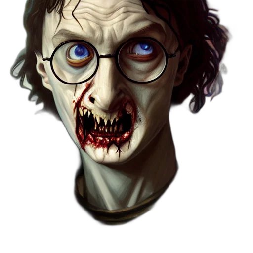 face, mask, creature, concept art transparent PNG cut-out