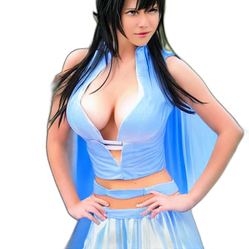 dress, fantasy art, photorealistic, 3d render transparent PNG cut-out