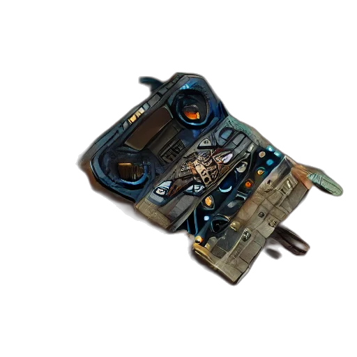 robot, weapon, jewelry, car, 3d render, cyberpunk, handheld, steampunk transparent PNG cut-out