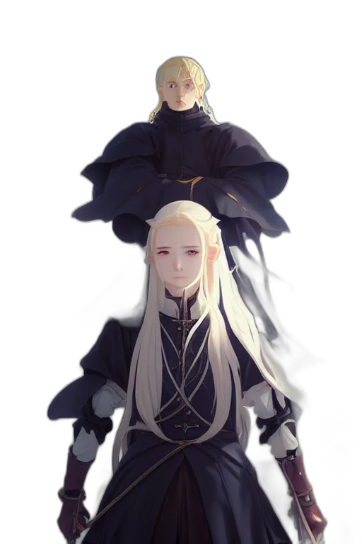 crown, staff, sword, dress transparent PNG cut-out