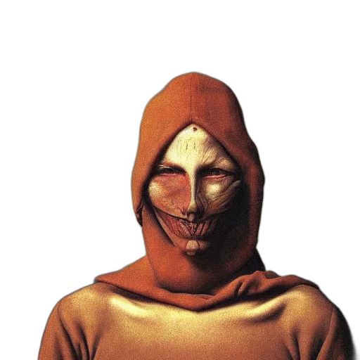 mask, face, creature, staff transparent PNG cut-out