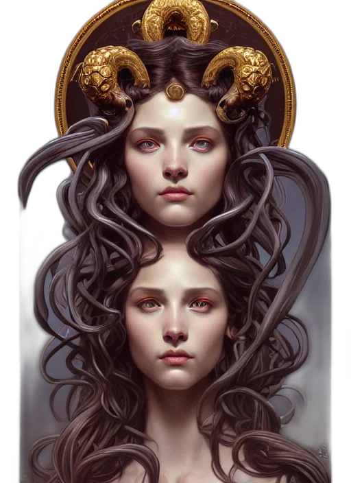 crown, face, mask, fantasy art transparent PNG cut-out