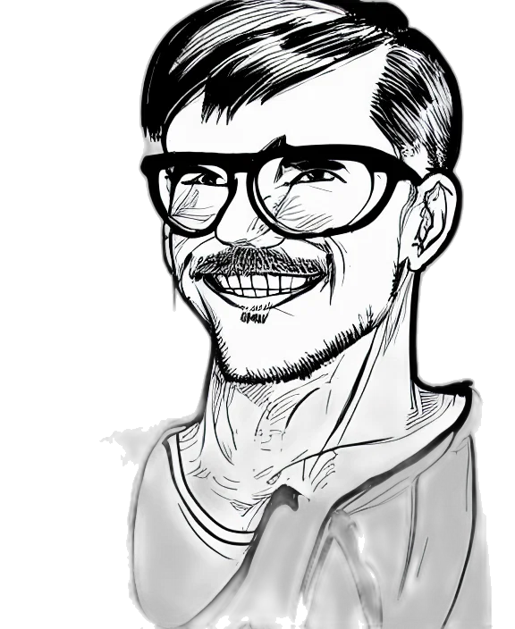 face, cartoon, comic book art, pencil sketch, concept art, amateur, ink, line transparent PNG cut-out