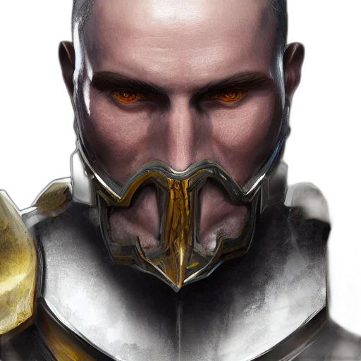 face, mask, fantasy art, concept art transparent PNG cut-out
