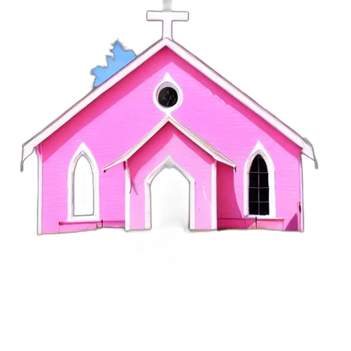 building, furniture, 3d render, concept art, pixel art, photorealistic, pastel, pink transparent PNG cut-out