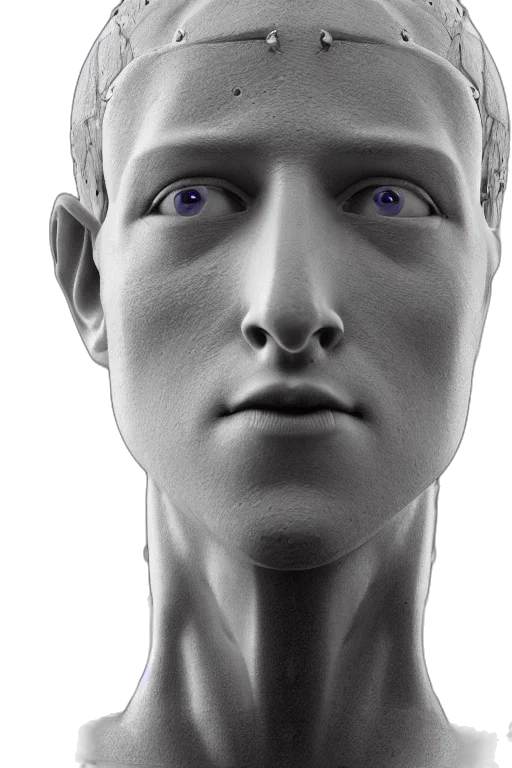 robot, face, mask, creature transparent PNG cut-out