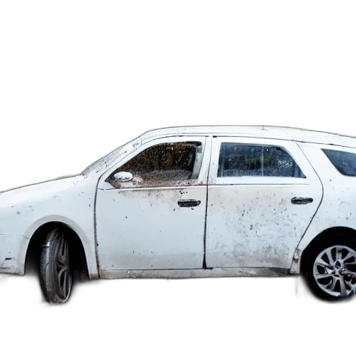 car, ghost, hit transparent PNG cut-out