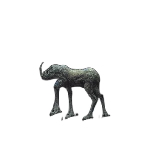 animal, creature, dragon, staff transparent PNG cut-out
