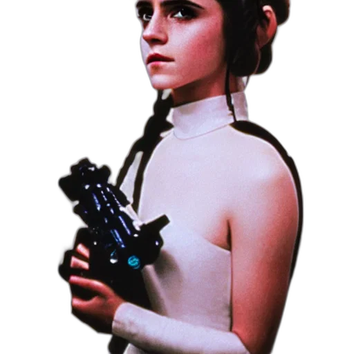robot, weapon, dress, cyberpunk, concept art, pixel art, comic book art, outer space transparent PNG cut-out