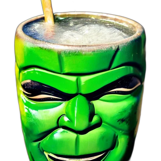 mask, face, bottle, 3d render, photorealistic, closeup, photograph, glossy transparent PNG cut-out
