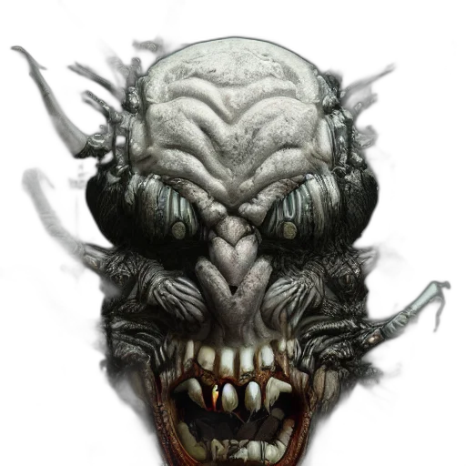 mask, face, creature, dragon transparent PNG cut-out