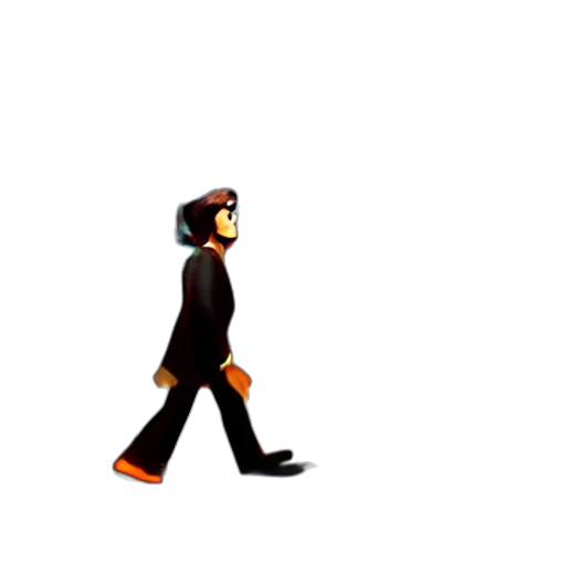 robot, jacket, staff, animal transparent PNG cut-out