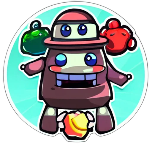 robot, concept art, pixel art, 3d render transparent PNG cut-out