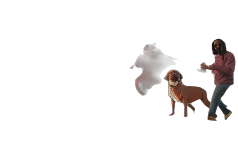 animal, creature, staff, weapon transparent PNG cut-out