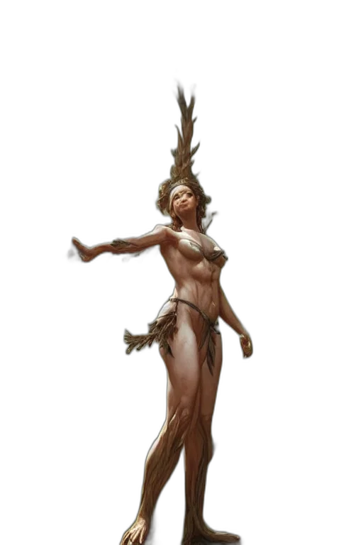 staff, creature, weapon, crown, concept art, fantasy art, pixel art, comic book art transparent PNG cut-out